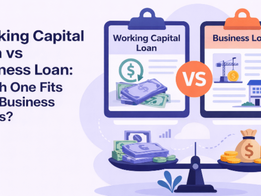 Ilustrasi perbandingan modal kerja dan kredit investasi untuk perusahaan